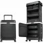 Preview: Pull Up | Suitcase Reisekoffer mit patentiertem Regalsystem (urban black)